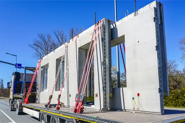 caminhão-transportanto-paineis-de-concreto-armado